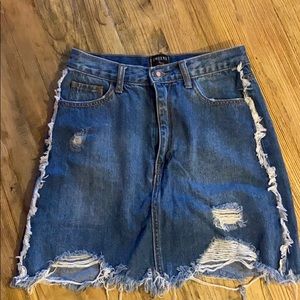 Jean Skirt